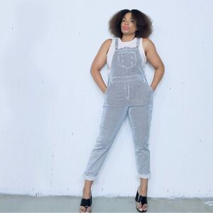 Old Navy Striped Jumpsuit - Gray, Fits 12
